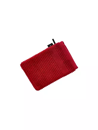 VOSSEN | Waschhandschuh TOMORROW 22x16m Purpur | 